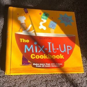 🎬American Girl Mix-It-Up Cookbook - Orange & Blue Accents